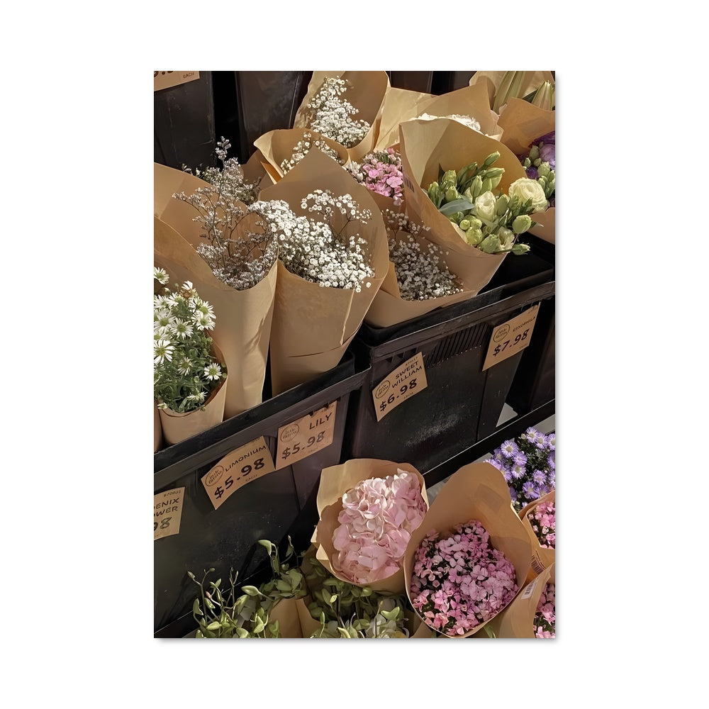 Poster Fleurs et Bois