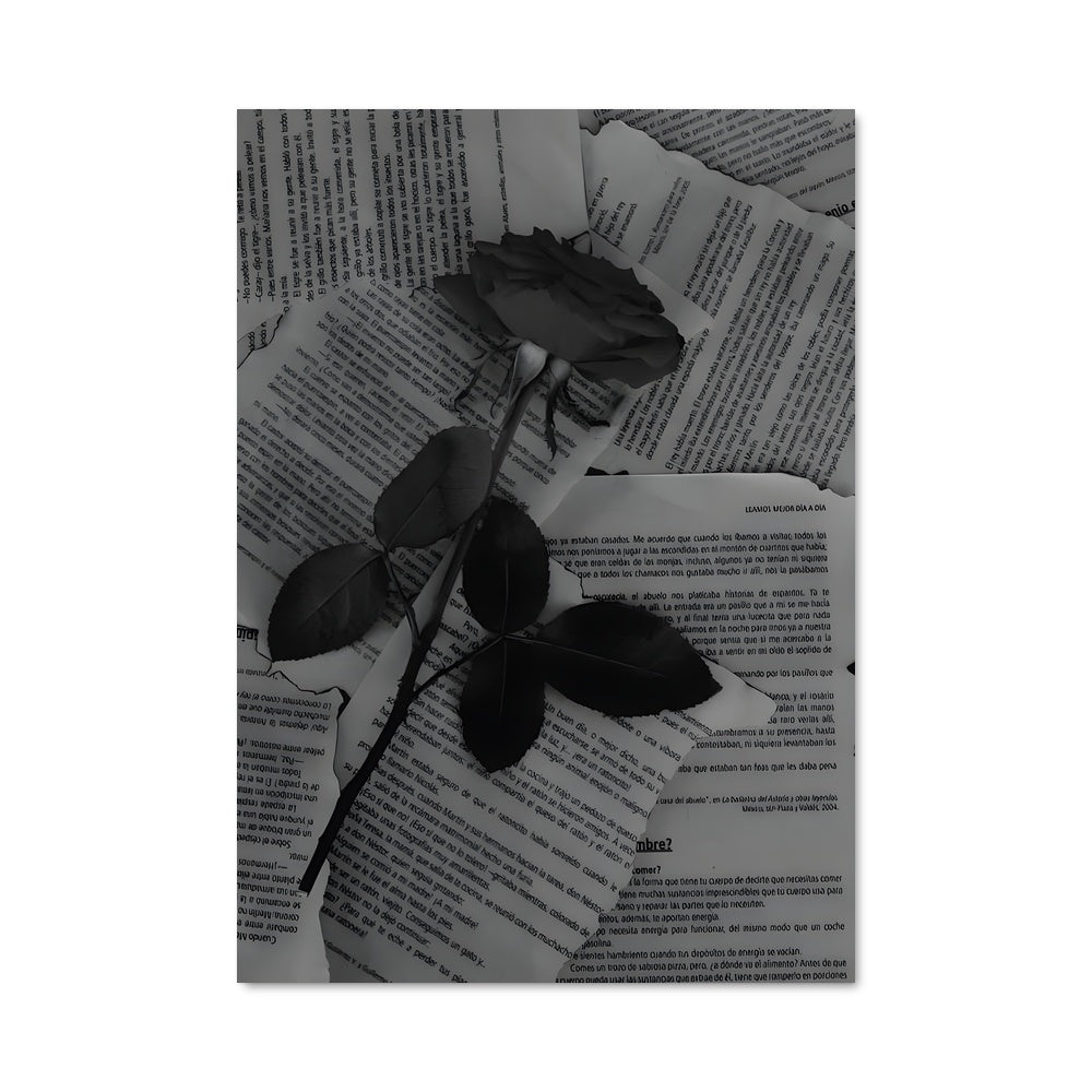 Poster Écrits de Roses