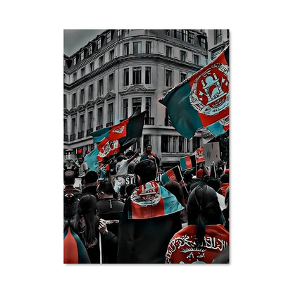 Poster Unité Afghane