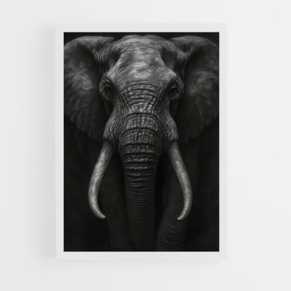 ap-african elephant-2 cadre Blanc