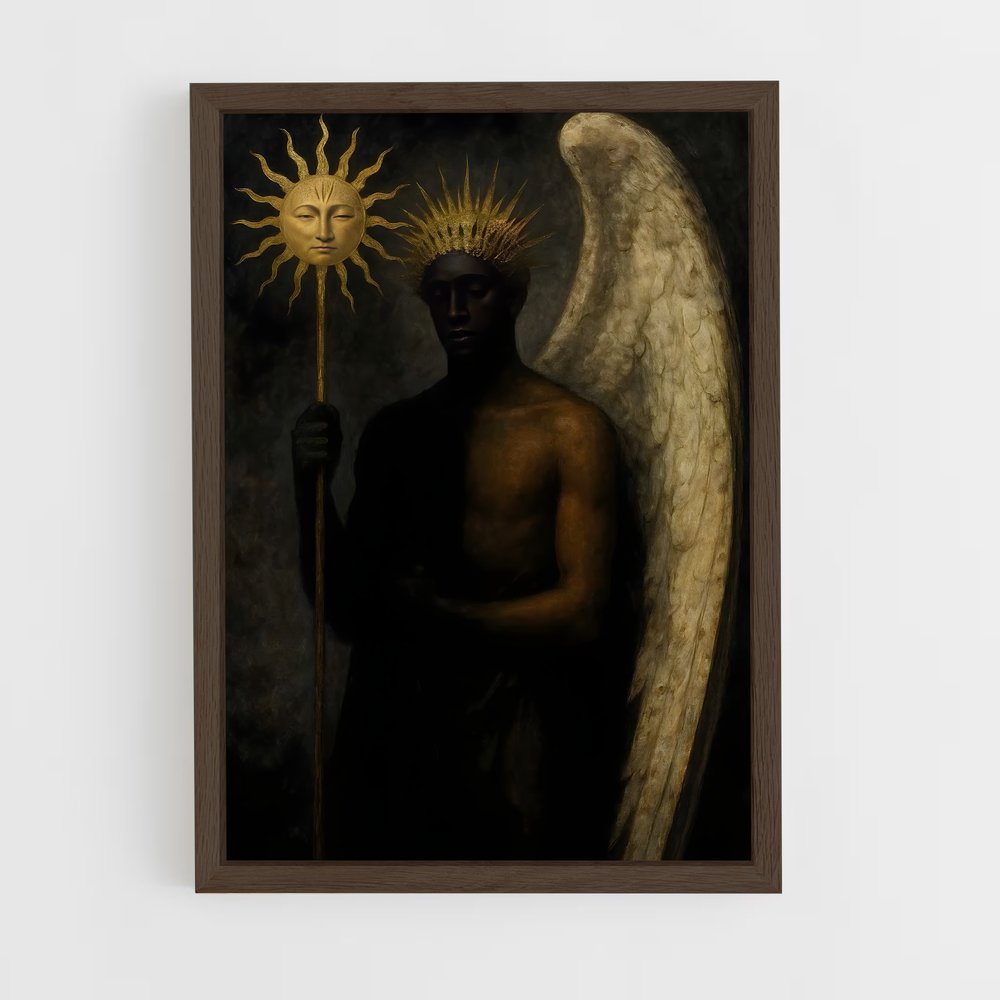 ap-african mythology-5 cadre Bois foncé