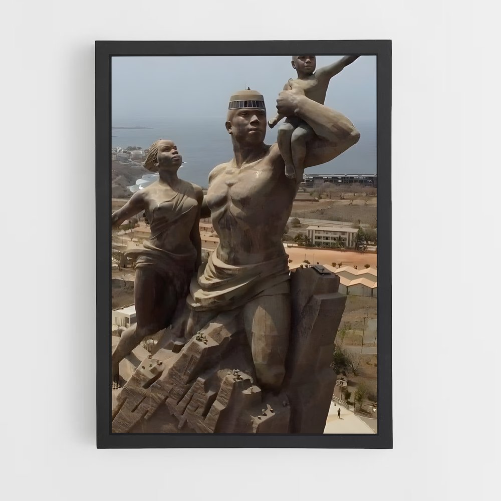 ap-african renaissance monument-2 cadre Noir