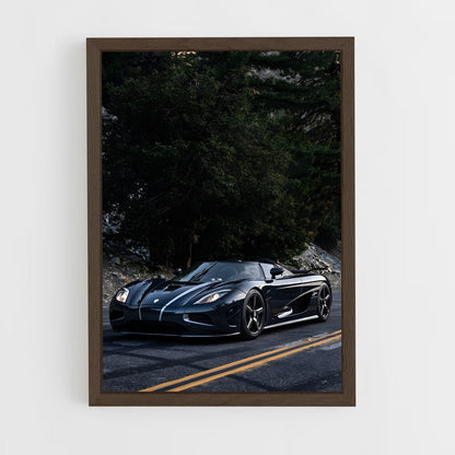 ap-agera r-1 cadre Bois foncé