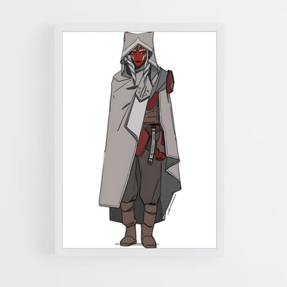 ap-ahsoka tano-2 cadre Blanc