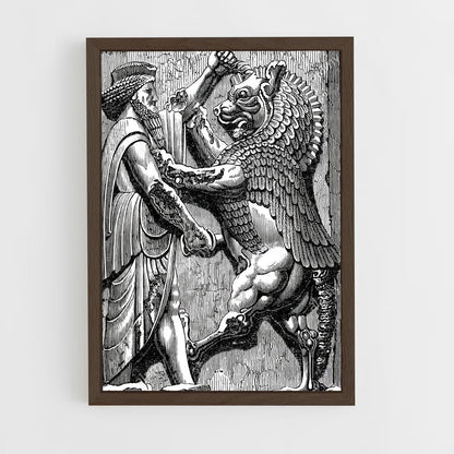 ap-ahura mazda-1 cadre Bois foncé