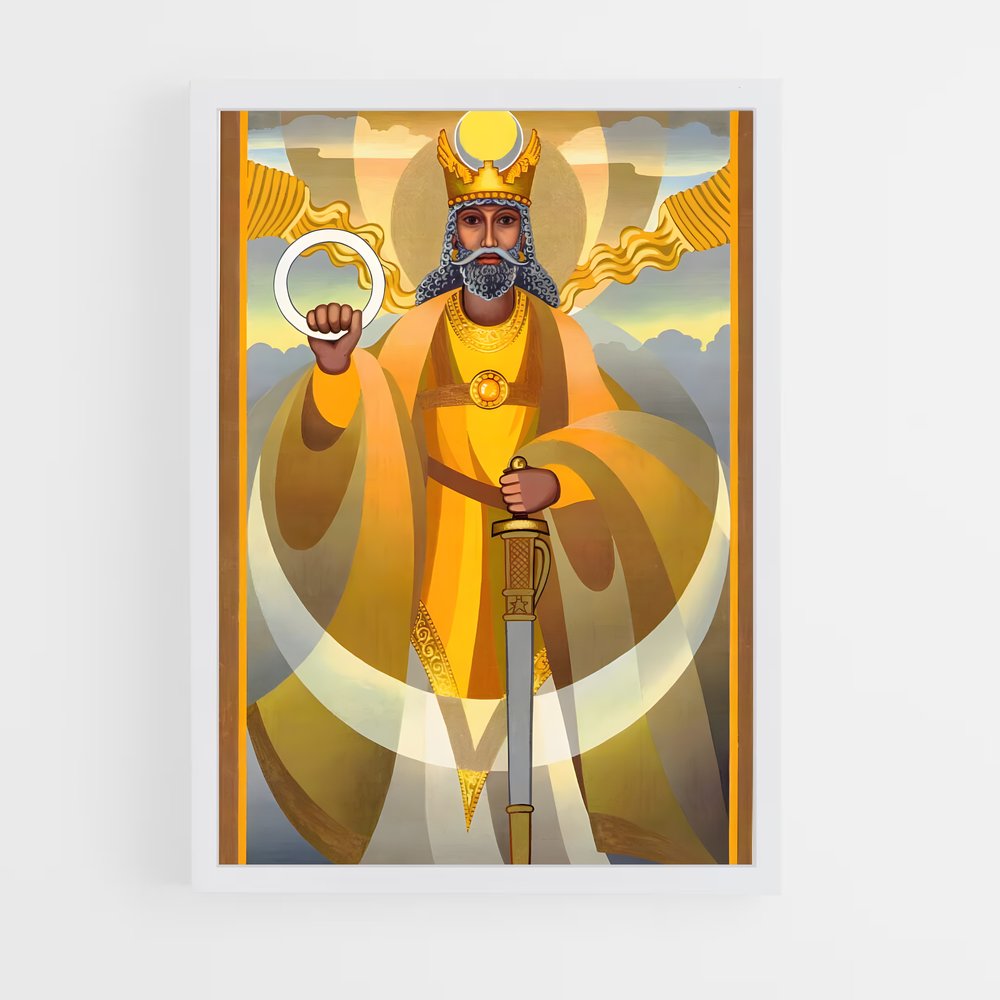 ap-ahura mazda-2 cadre Blanc