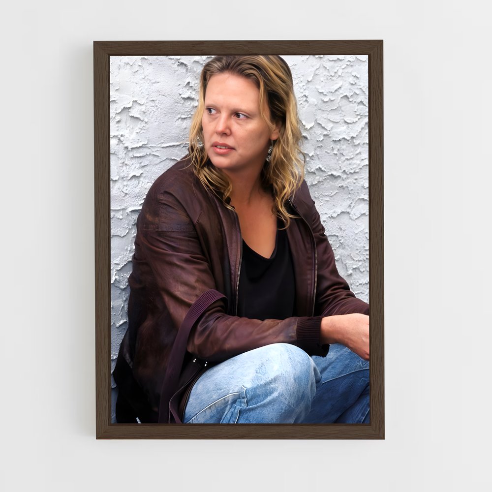 ap-aileen wuornos-4 cadre Bois foncé