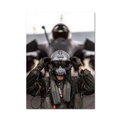 Poster Pilote de Chasse