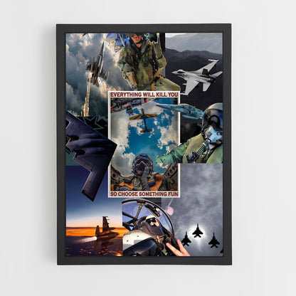 ap-air force pilot-5 cadre Noir