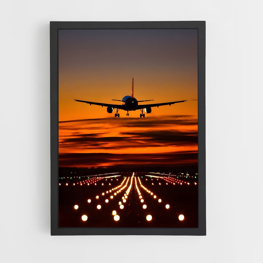ap-airbus a320-1 cadre Noir