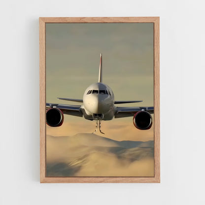 ap-airbus a320-2 cadre Bois clair