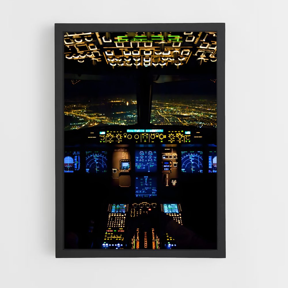 ap-airbus a320-3 cadre Noir