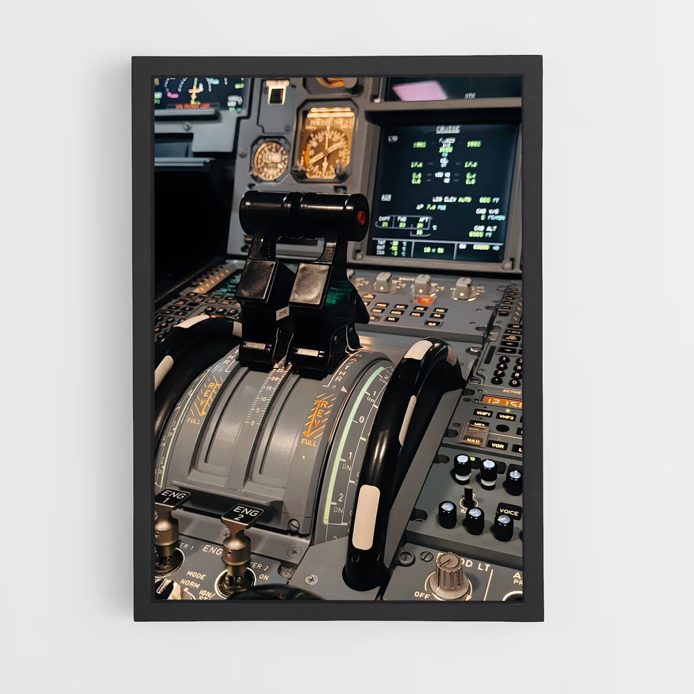 ap-airbus a320-4 cadre Noir