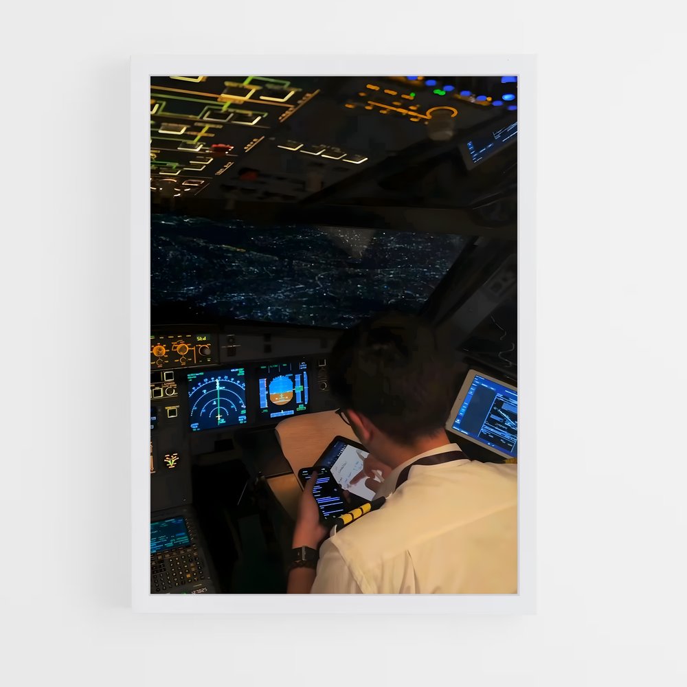 ap-airbus a320-5 cadre Blanc