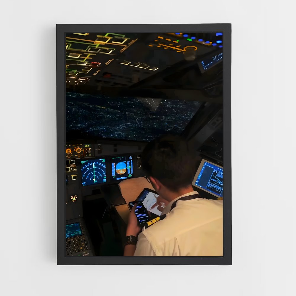 ap-airbus a320-5 cadre Noir