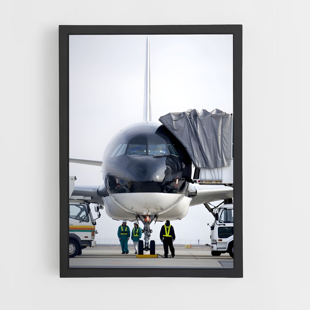ap-airbus a320-9 cadre Noir