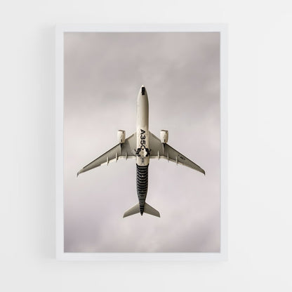 ap-airbus a350-2 cadre Blanc