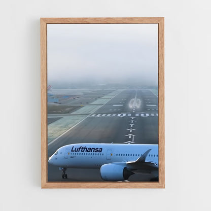 ap-airbus a350-5 cadre Bois clair