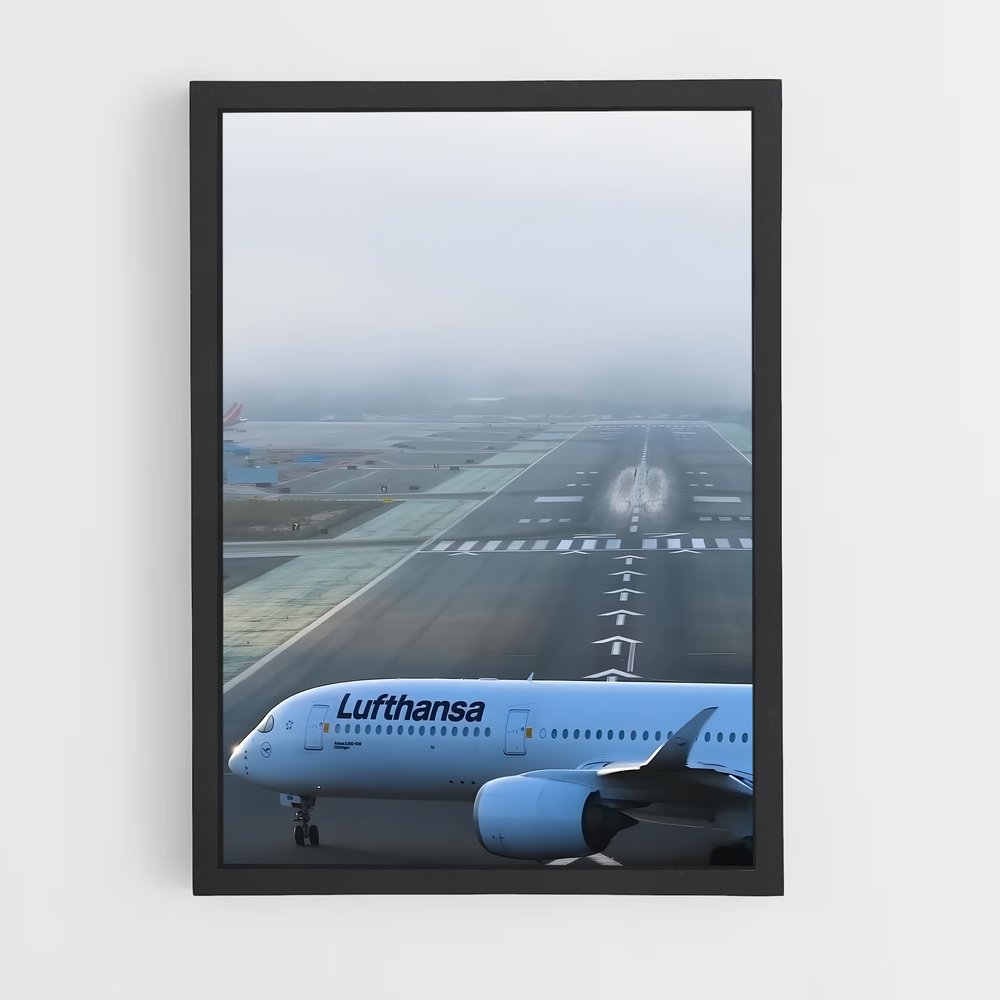 ap-airbus a350-5 cadre Noir