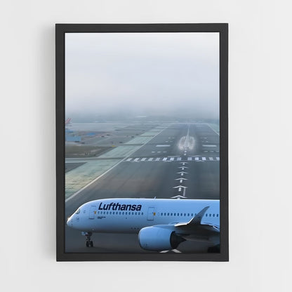 ap-airbus a350-5 cadre Noir