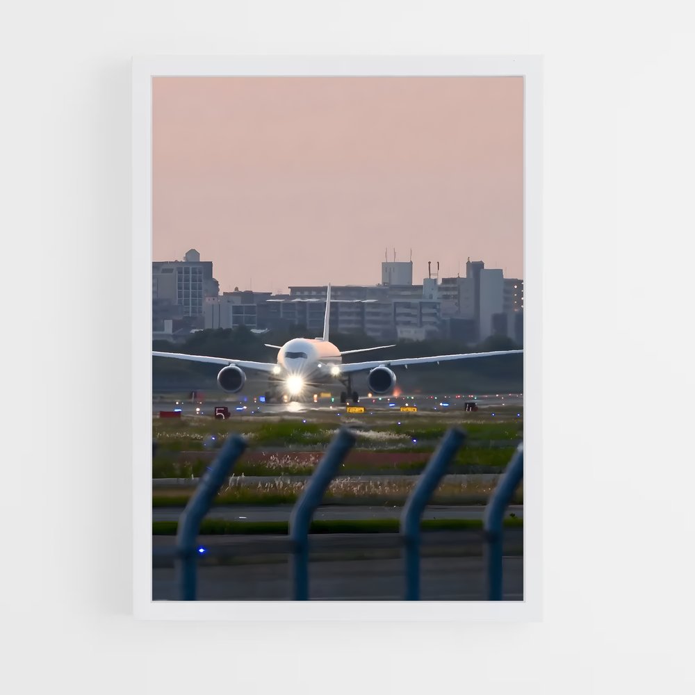 ap-airbus a350-6 cadre Blanc