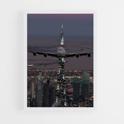 ap-airbus a380-10 cadre Blanc