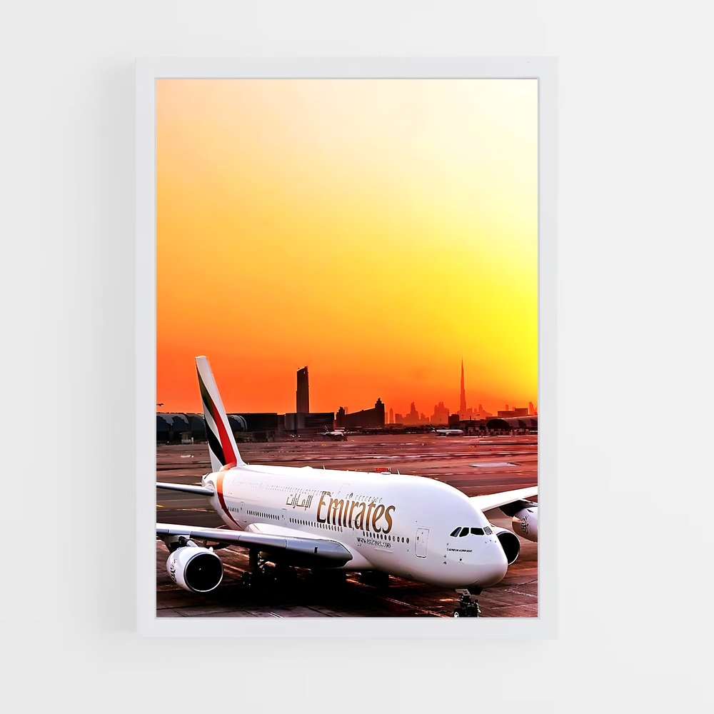 ap-airbus a380-3 cadre Blanc