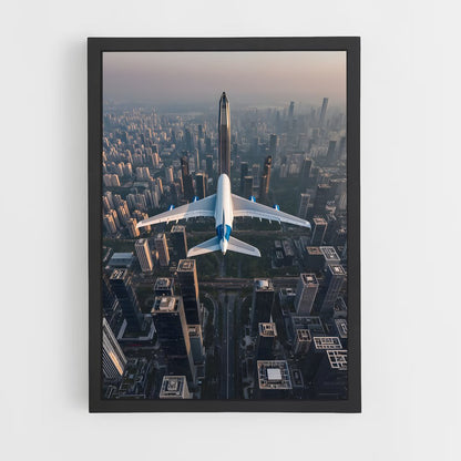 ap-airbus a380-4 cadre Noir