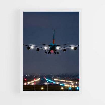 ap-airbus a380-7 cadre Blanc