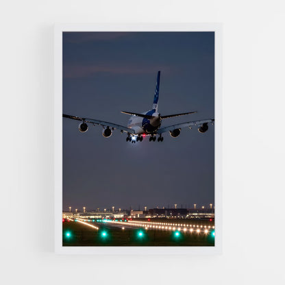 ap-airbus a380-8 cadre Blanc