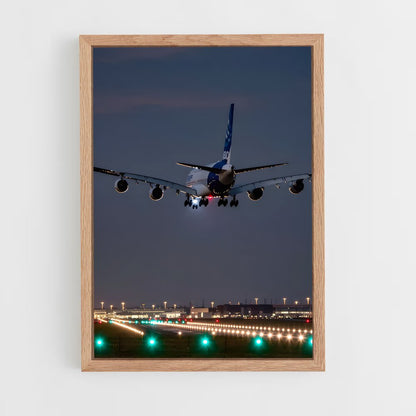 ap-airbus a380-8 cadre Bois clair