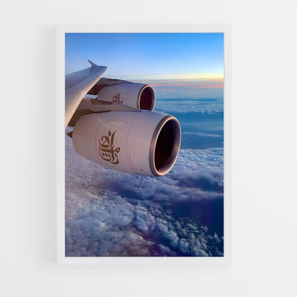 ap-airbus a380-9 cadre Blanc