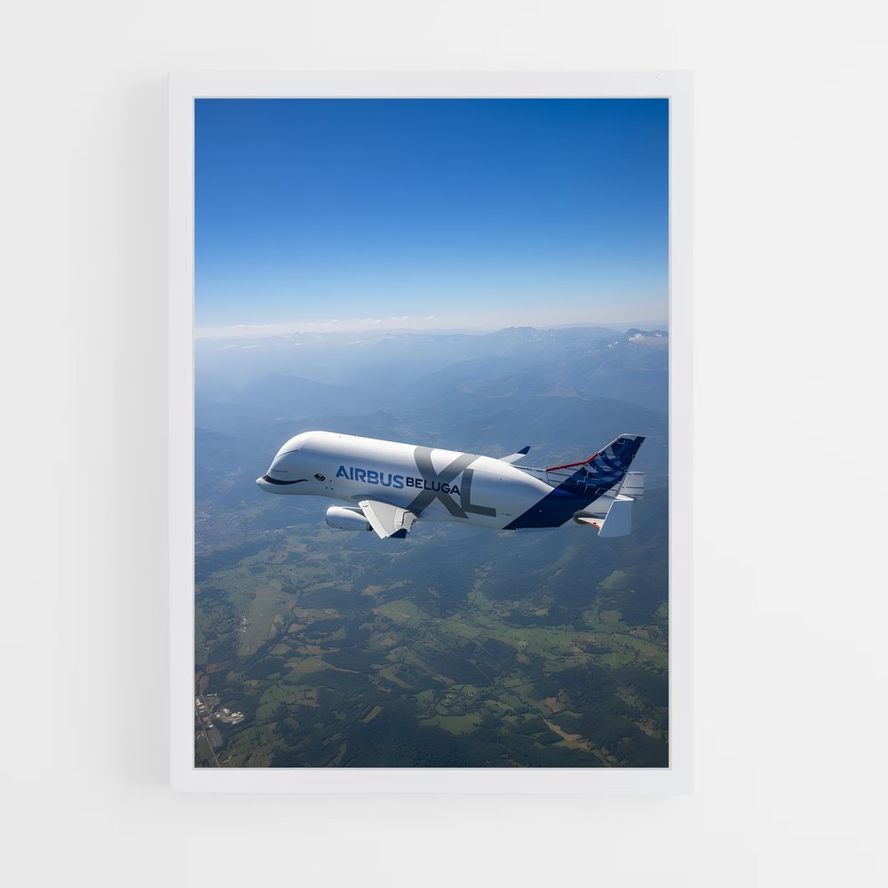 ap-airbus beluga-2 cadre Blanc