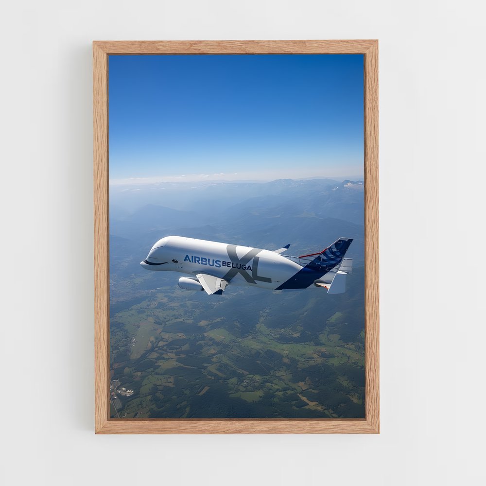 ap-airbus beluga-2 cadre Bois clair