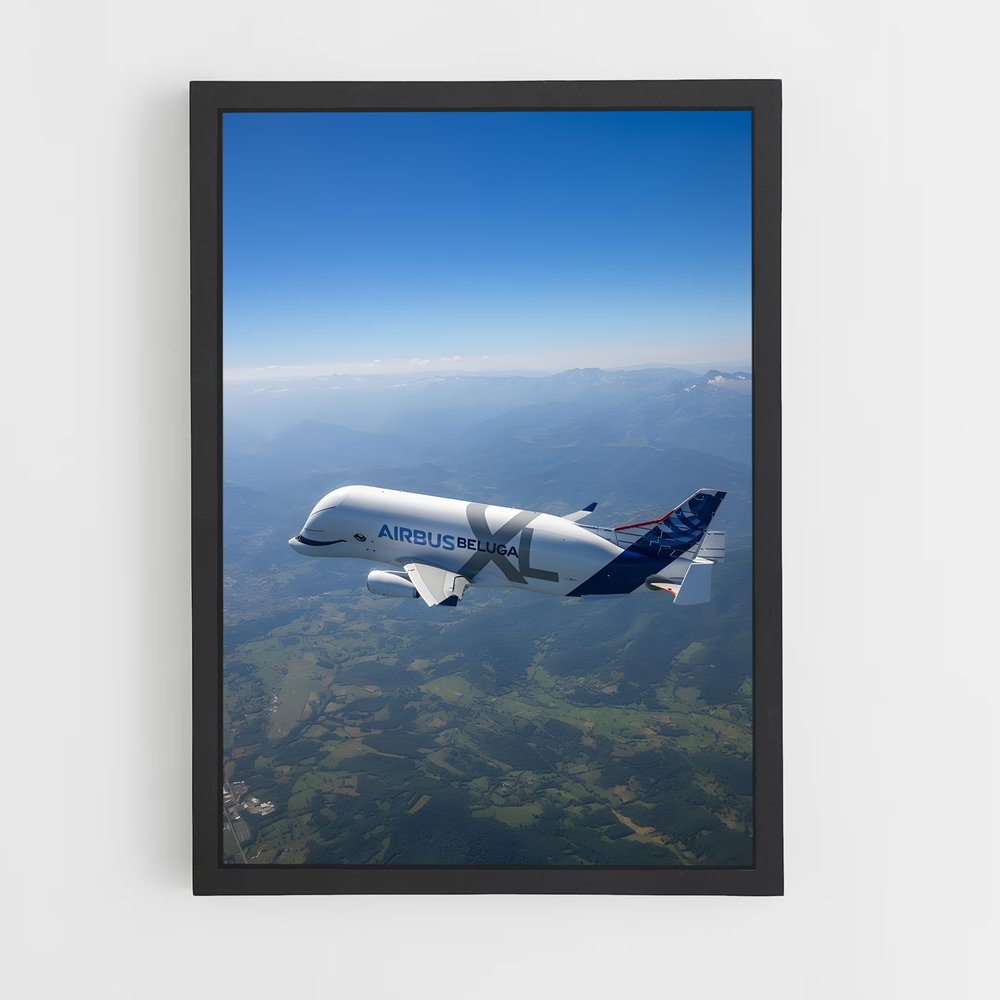 ap-airbus beluga-2 cadre Noir