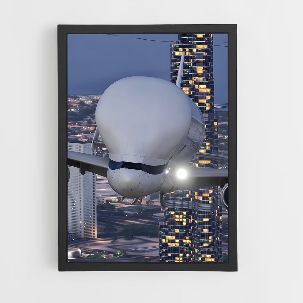 ap-airbus beluga-3 cadre Noir