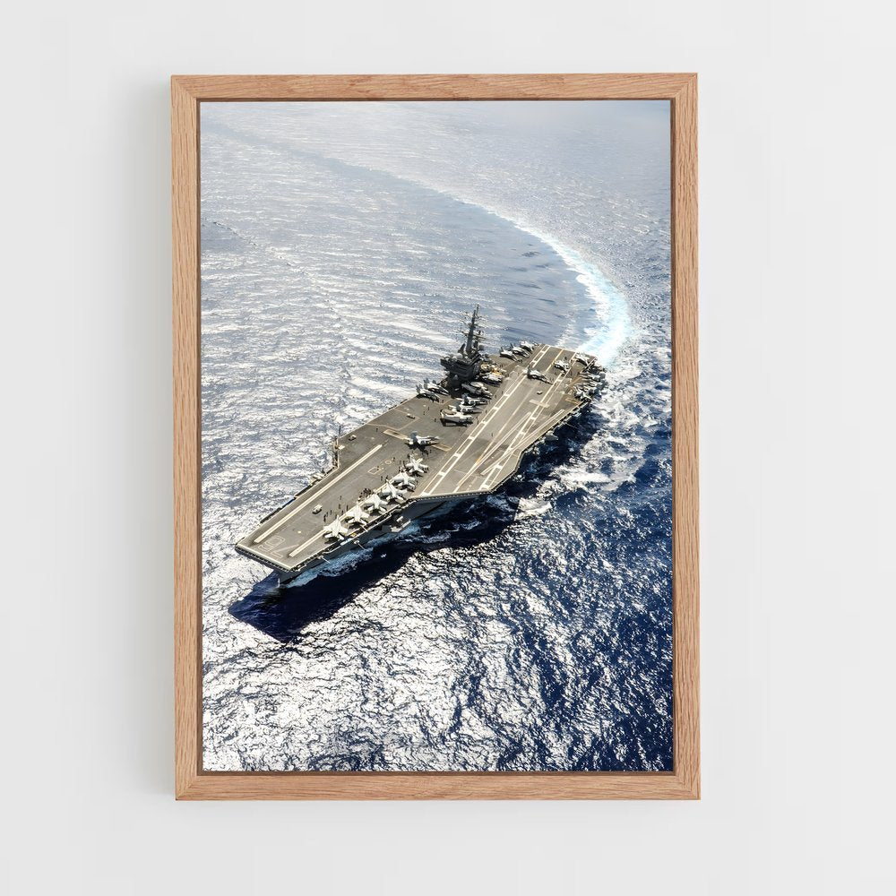 ap-aircraft carriers-3 cadre Bois clair