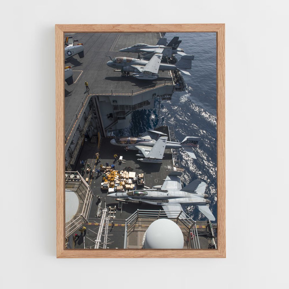 ap-aircraft carriers-4 cadre Bois clair