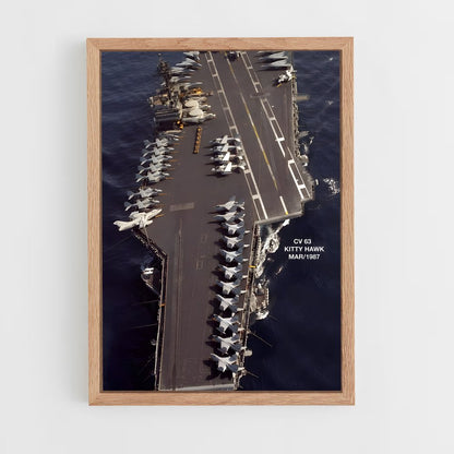 ap-aircraft carriers-5 cadre Bois clair