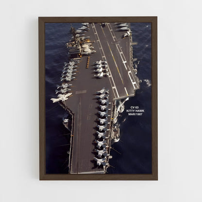 ap-aircraft carriers-5 cadre Bois foncé