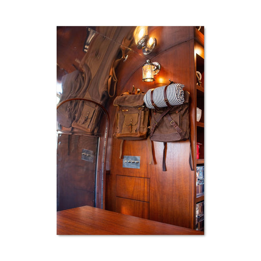 Poster Airstream et Nature