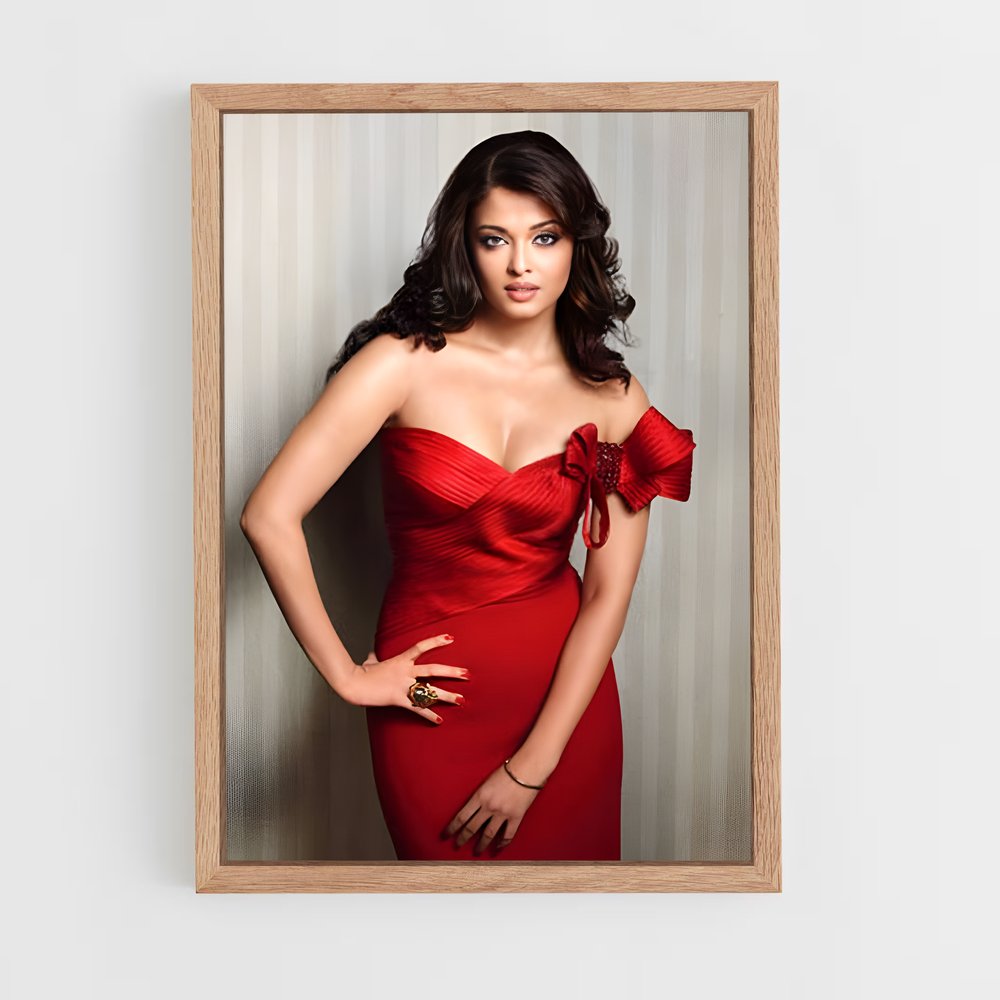ap-aishwarya rai-2 cadre Bois clair