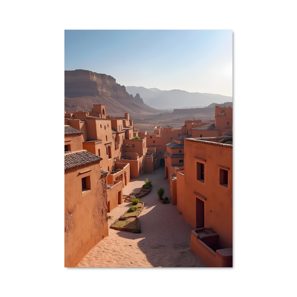 Poster Oasis Berbère