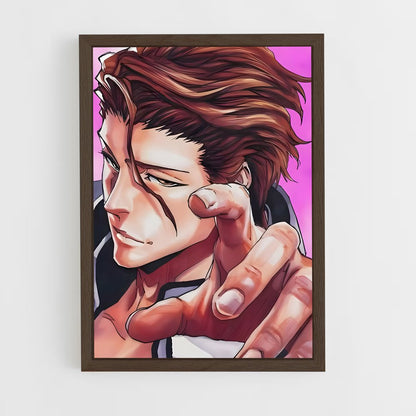 ap-aizen sosuke-1 cadre Bois foncé
