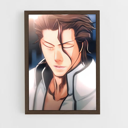 ap-aizen sosuke-5 cadre Bois foncé