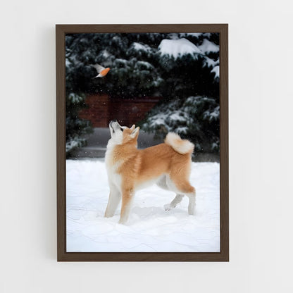 ap-akita-4 cadre Bois foncé