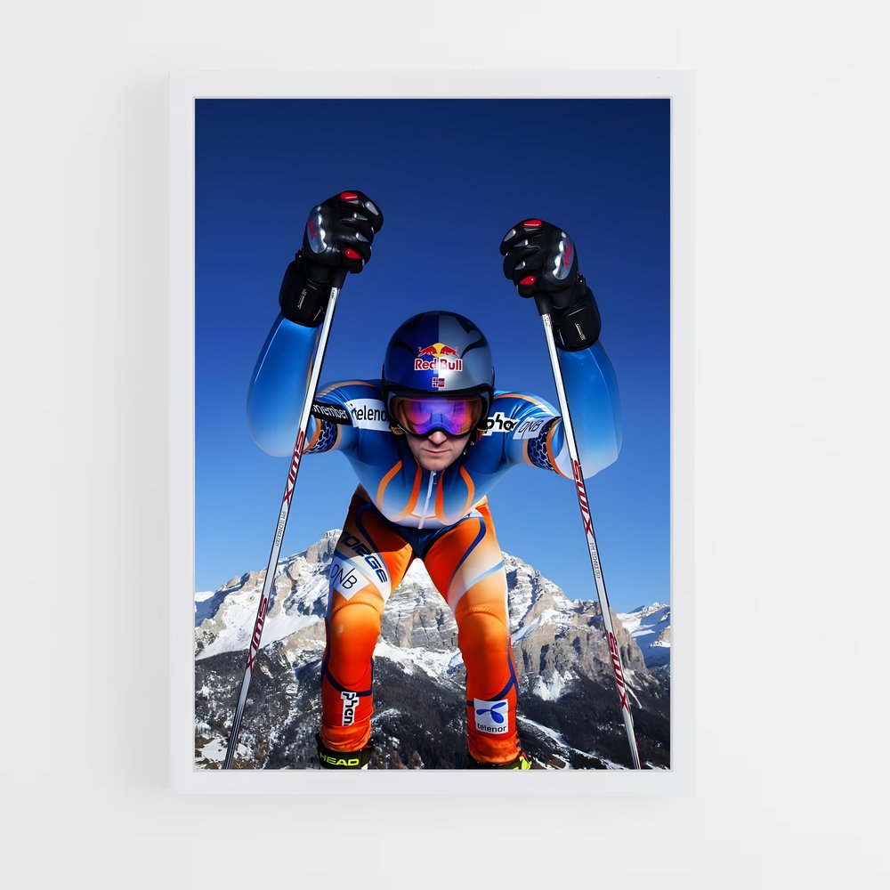 ap-aksel lund svindal-5 cadre Blanc