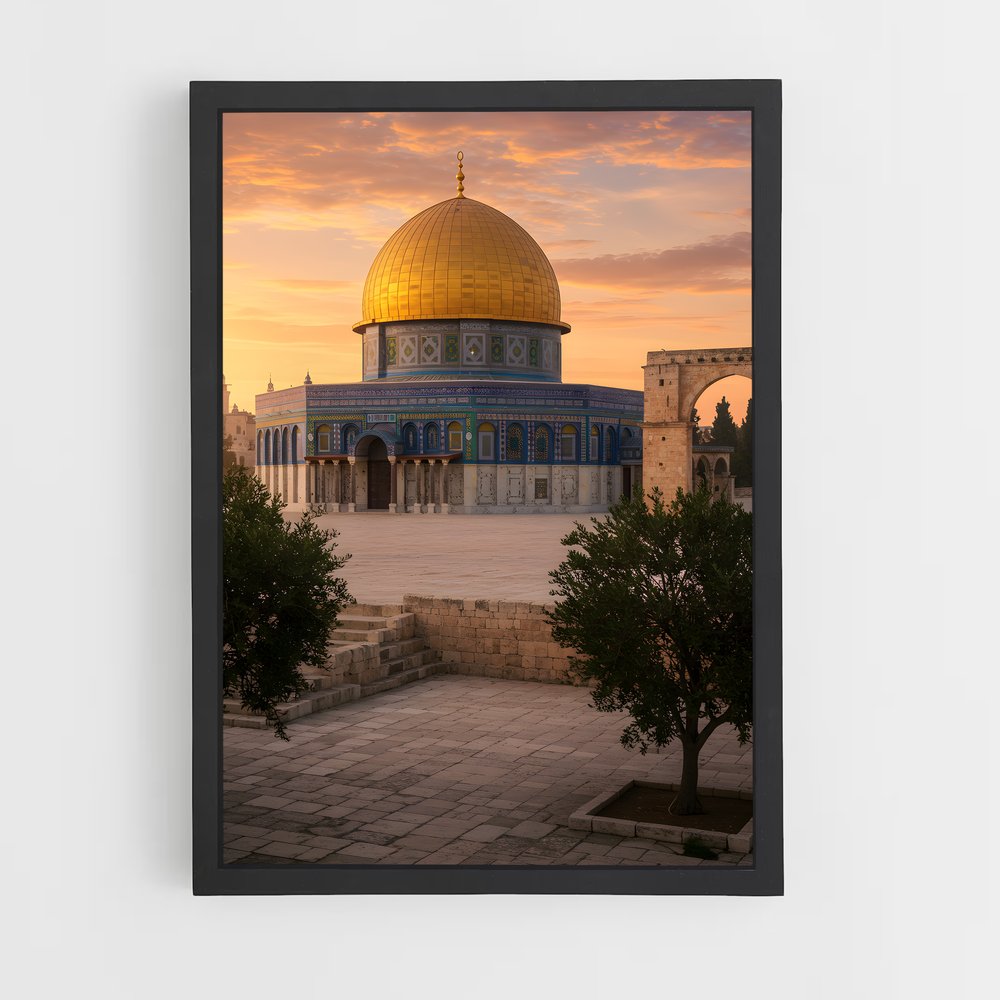 ap-al aqsa mosque-3 cadre Noir