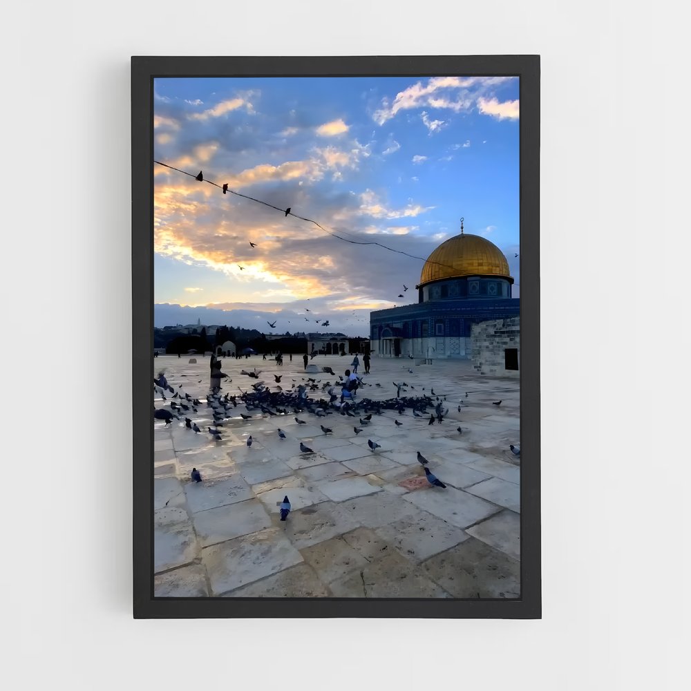 ap-al aqsa mosque-4 cadre Noir