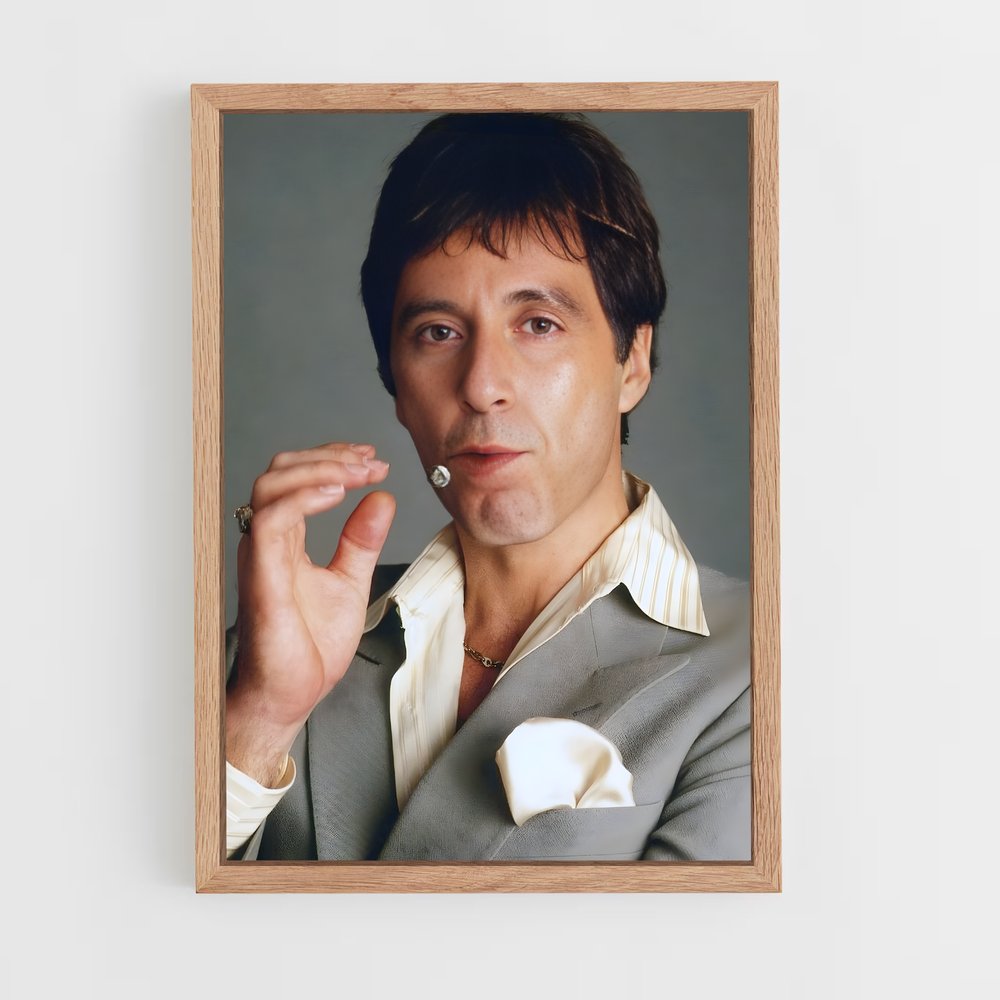 ap-al pacino-2 cadre Bois clair